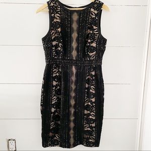 Adrianna Papell Lace Cocktail Dress